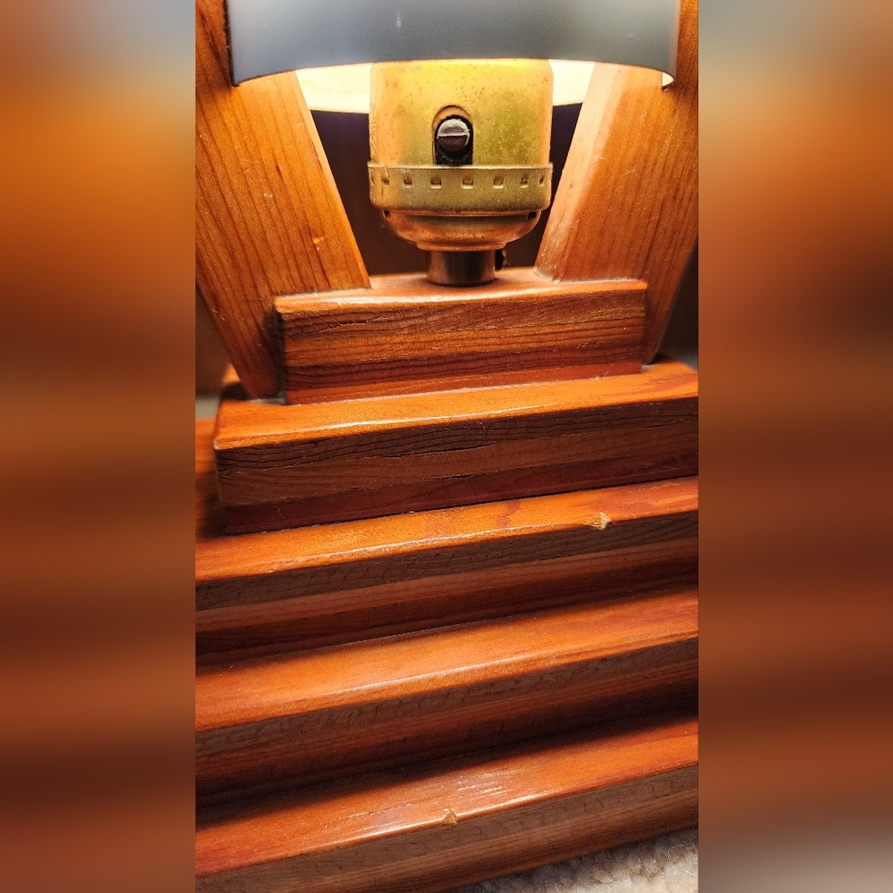 Vntg MCM Tornado Lamp - Picture 14 of 16